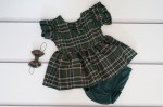 TARTAN KRATKA zielony SITTERS 