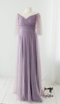 BRUDNY FIOLET suknia 38/40