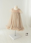 Latte dress TODDLER size 9-12m (1)