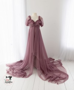 VIOLET IRIS soft tulle
