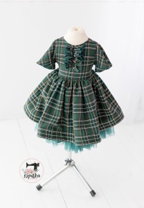 TARTAN green short sleeve SIZES