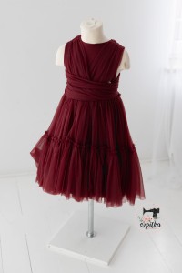 BORDO toddler marszczony z wiązaniem 6-8l GOTOWE DO WYSYŁKI
