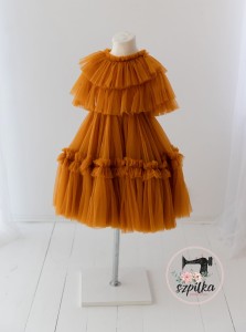 ROSA sukienka tiul RÓŻNE KOLORY I ROZMIARY