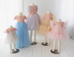 ZESTAW hayal tęcza 5 sukienek