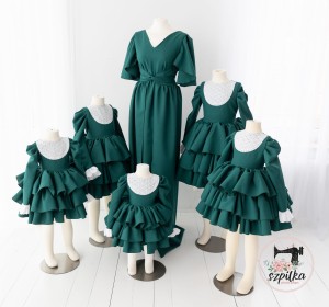 ZIELEŃ  Zestaw MAMA + 5 córek 