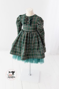 TARTAN green long sleeve SIZES (1)