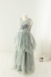 GREY dress  TODDLER size 8-10y