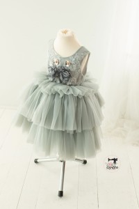 GREY dress TODDLER size 4-6y