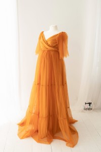 CARAMEL tulle dress size L-XL