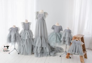 GREY SET mother n+ 5 daughters
